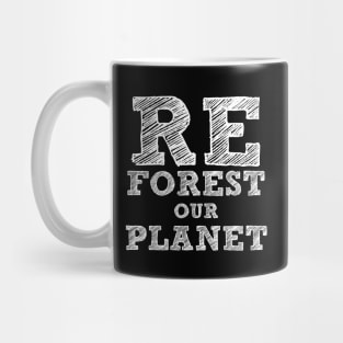 reforest our planet Mug